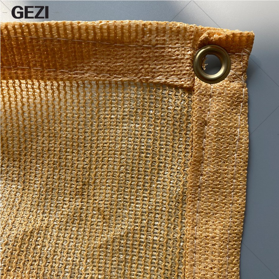 Gezi 100% HDPE Knitted Woven Sun Shade Net Product Agriculture Shadow Mesh