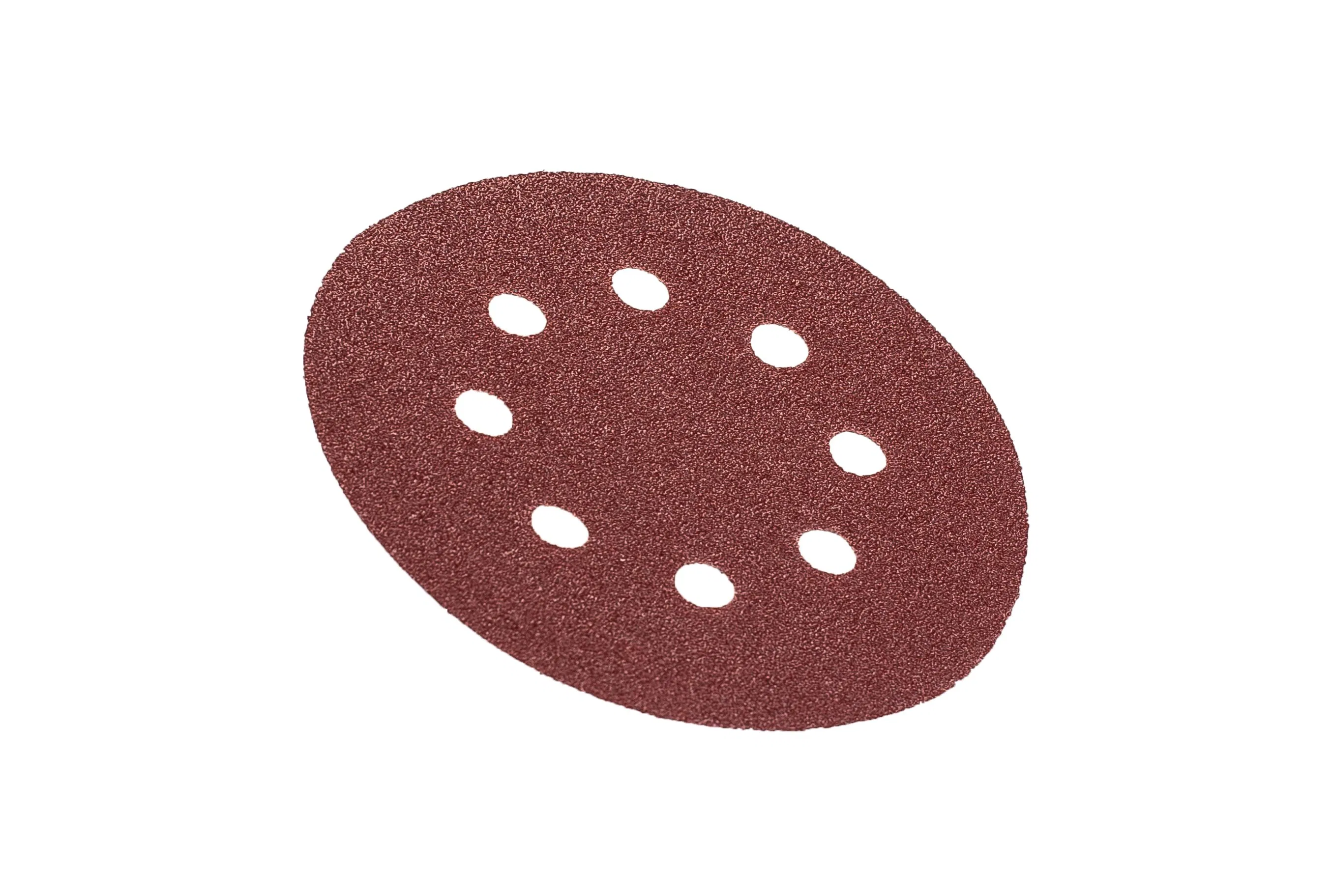 Sandpaper PCS Abrasive Pad P80 with Eight Holes