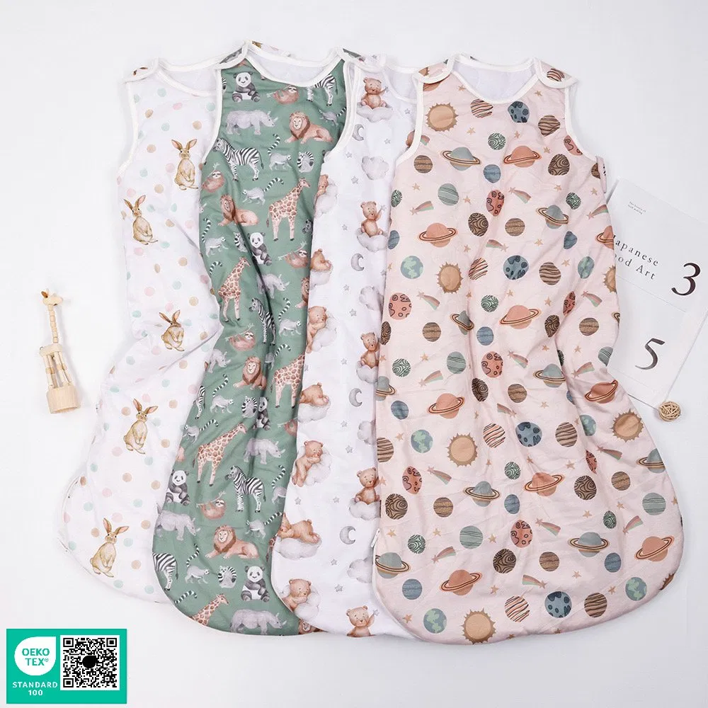 Factory Wholesale Price Children's Bamboo Baby Sleeping Bag Children Anti-Kicking Quilt