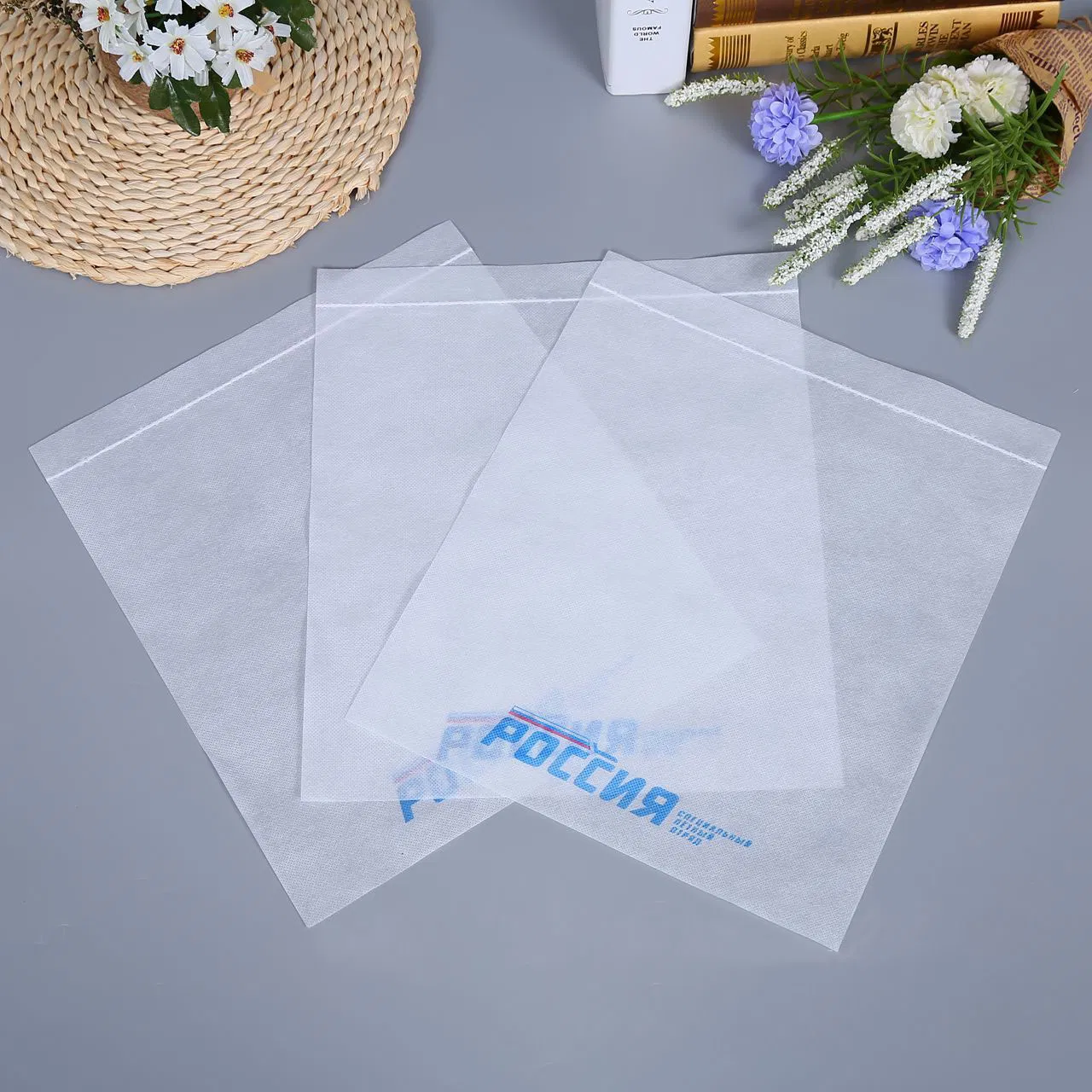 Disposable Custom Airline Headrest Seat Cover Far25.853