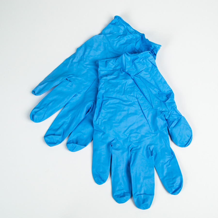 Wholesale Black Blue Industry High-Quality Disposable Nitrile OEM Design Nitrile Exam Gloves