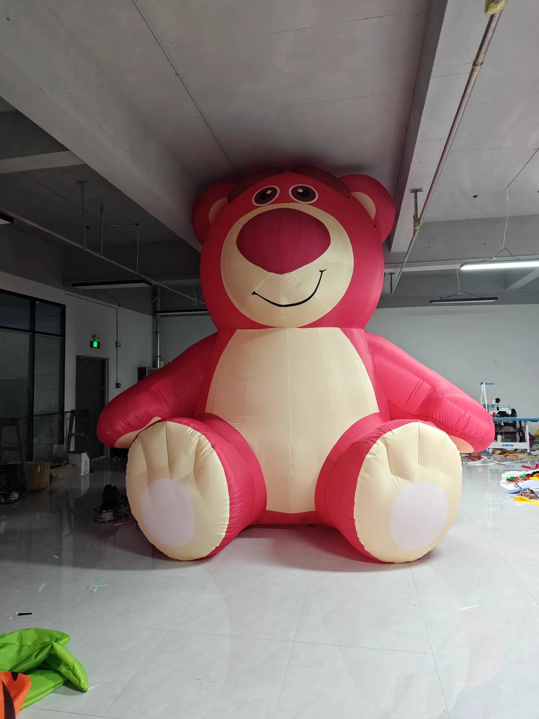 Boyi Bear Inflatable Giant Cartoon Pink Inflatable for Mall Decoration Inflatable Bear
