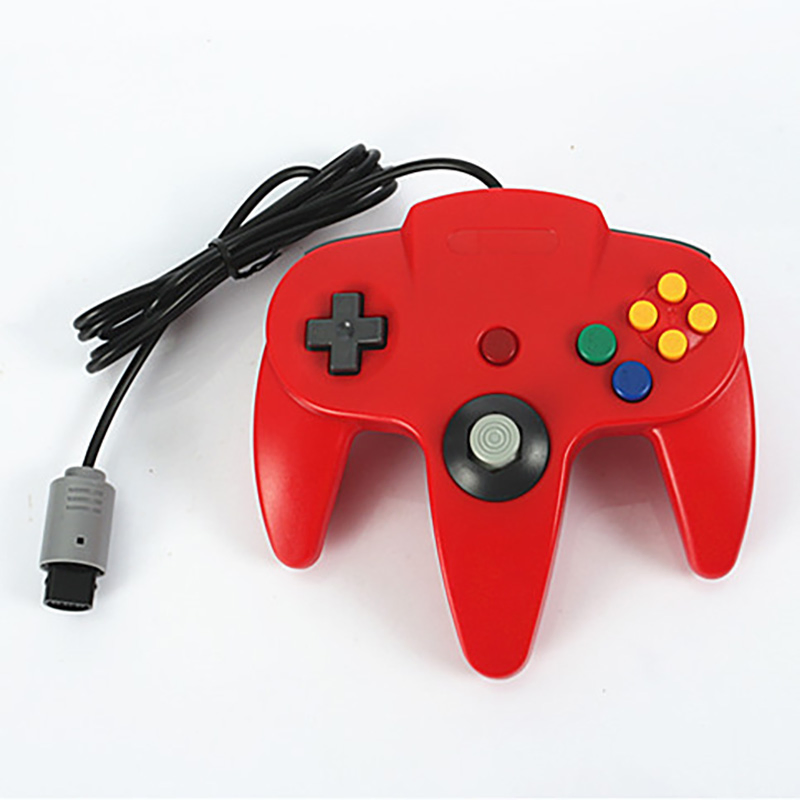 Ретро джойстик для N64 с цветным дизайном