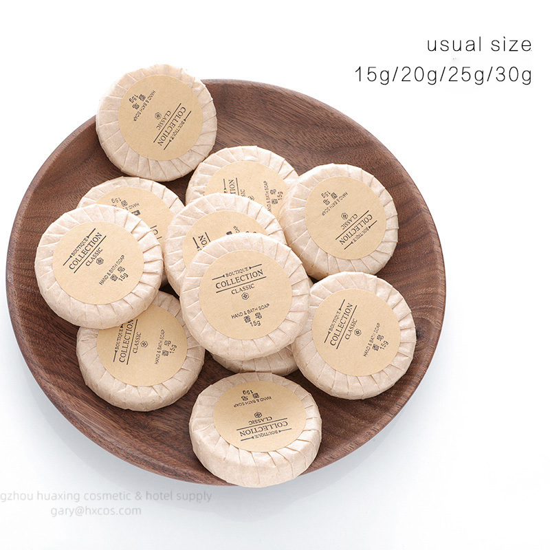 Elegant Hotel Soap - Support for Custom Logos and ISO Certifications