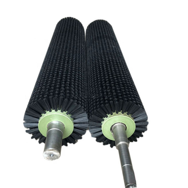 Нейлоновый роликовый щеточный валик для промышленной уборки