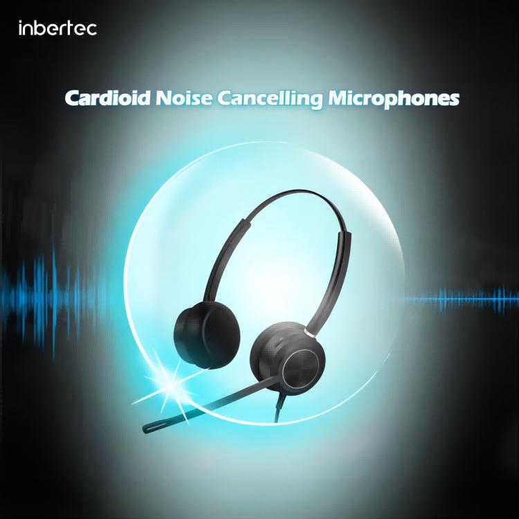 Comfortable All-Day Wear Contact Center Headset for Office Use