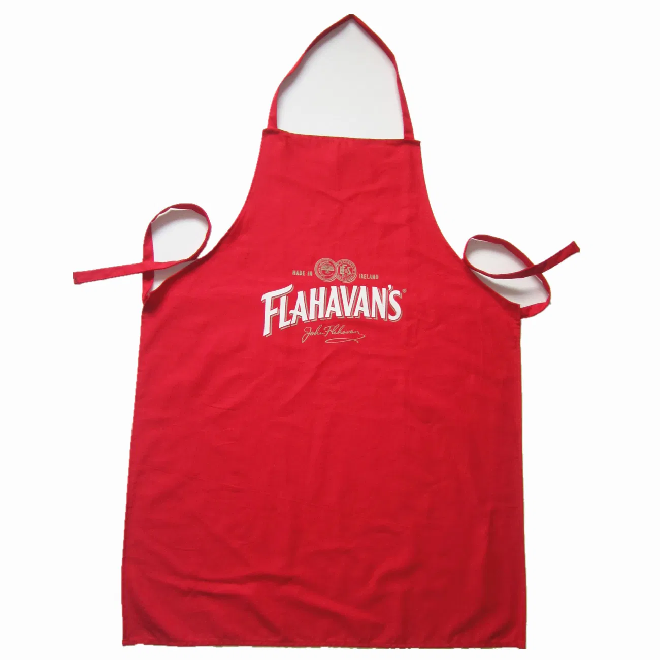 China Factory OEM Custom Design Printed Promotional Cotton Polyester Kitchen Apron
