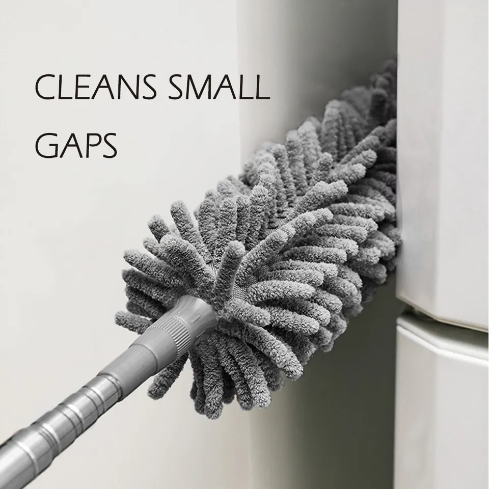 Telescopic Microfibre Cleaning Set for Household Dust Duster