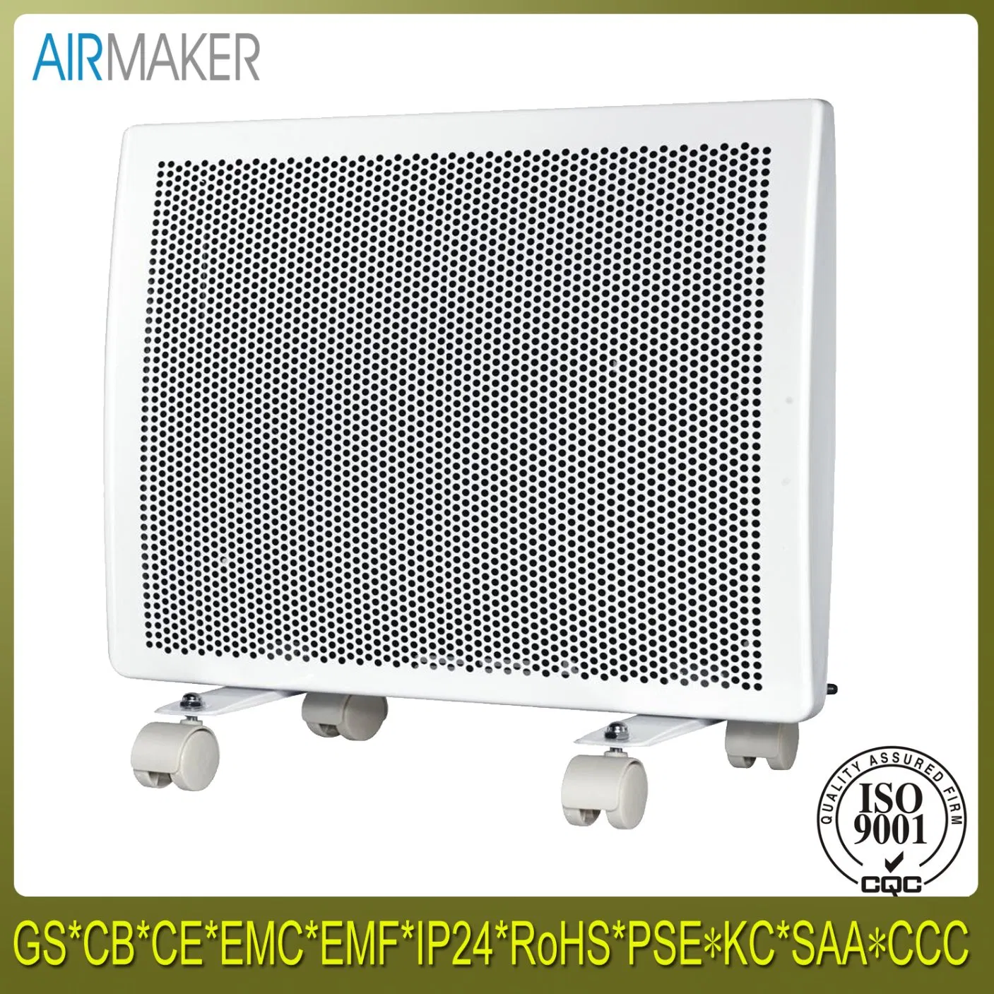 2400W Standing Electrical Radiant Heater for Bathroom SAA/CB