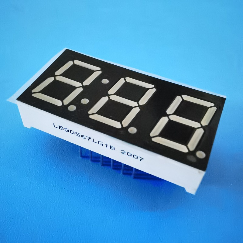Green 0.4inch 3 Digit LED Display 7 Segment for Voltage Meter