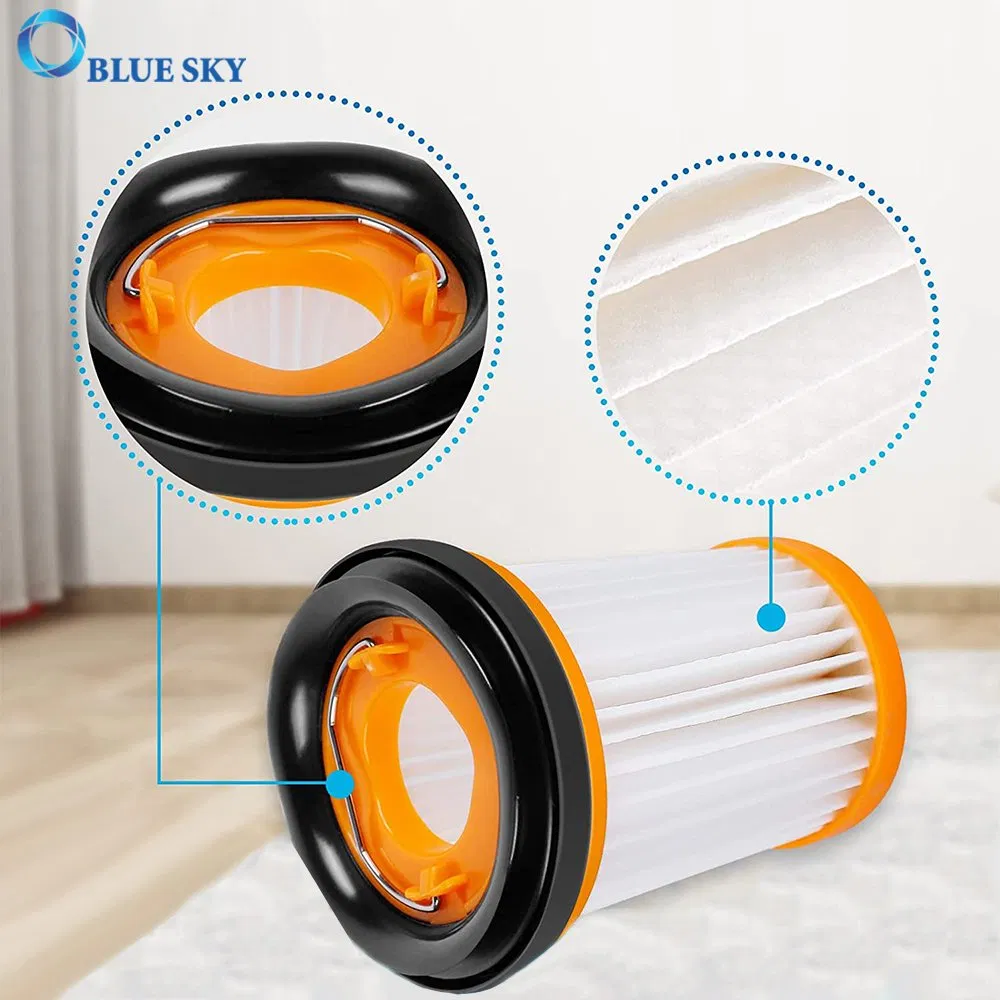 Orange Fabric Filters for Shark Ion W1 Vacuum Cleaner Wv200 Replace Part # Xhfwv200