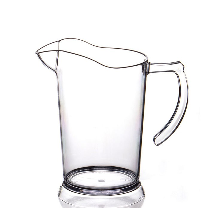 1.5L Clear Plastic Beer Stackable Water Jug Pitcher for Flensburger Brauerei Freiberger Brauhaus Furstenberg Brewery