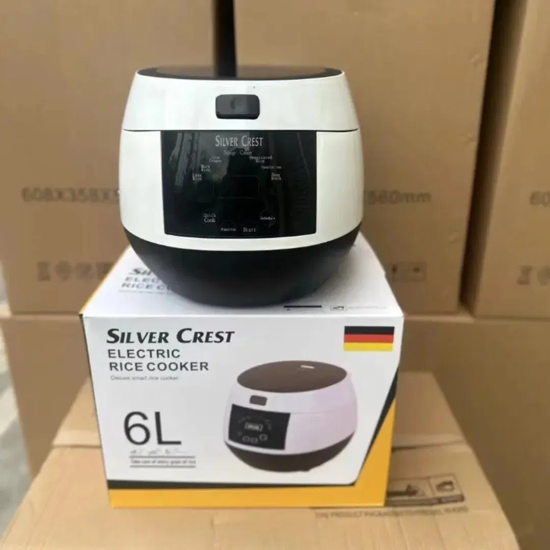 5L Silver Crest Rice Cooker Aluminum Inner Pot None Stick Rice Cooker Electric Multicooker Multi Cooker Price