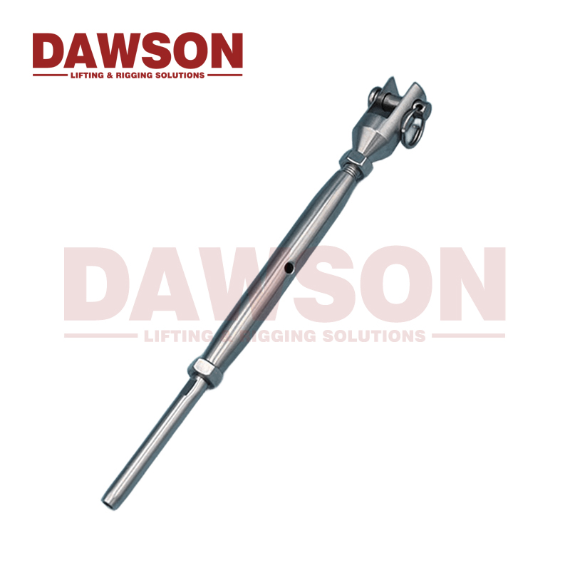 Stainless Steel T316 Rigging Screw with Swage Hardware and Dowel Screw Turnbuckle