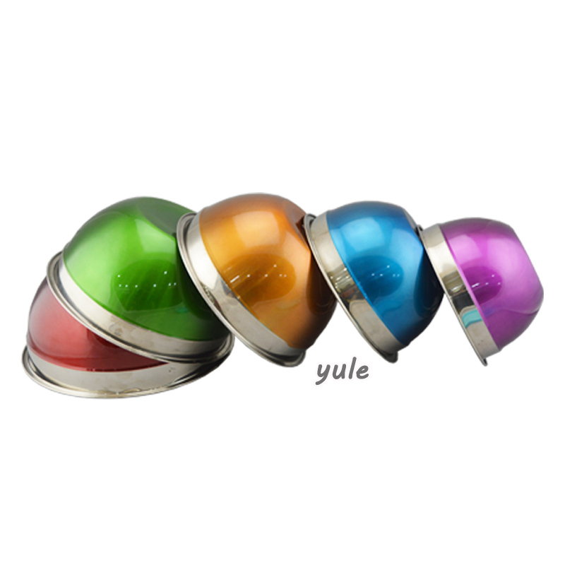 High Quality Home Kitchen Colorful Stainless Steel Mixing Bowls with Lid