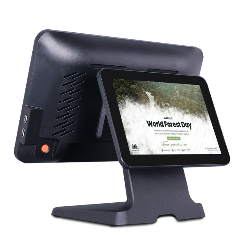 15.6 Inch+11.6 Inch POS System with Inventory System POS System for Supermarket Restaurants