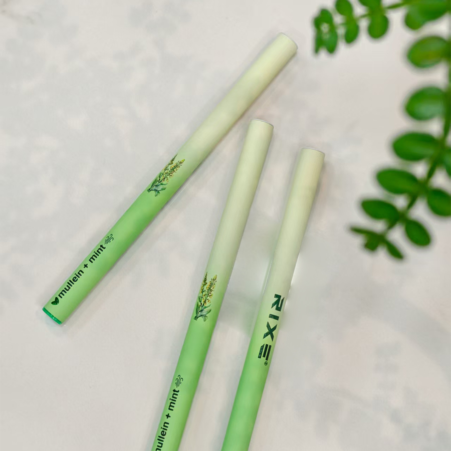 Thyme and Mint Extracts Aid Lung Detoxification and Freshen Breath. Herbal Diffusion Pen Relaxation Stick Solution.
