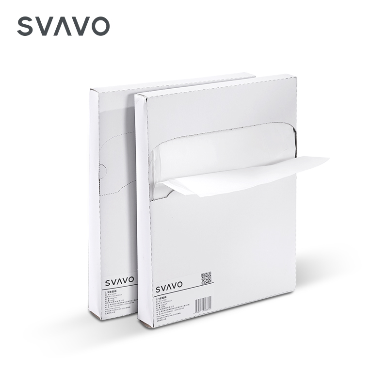 Portable 1/2 Half Fold Comfortable Biodegradable Water Soluble Disposable Soft Environmentally Friendly Toilet Seat Paper