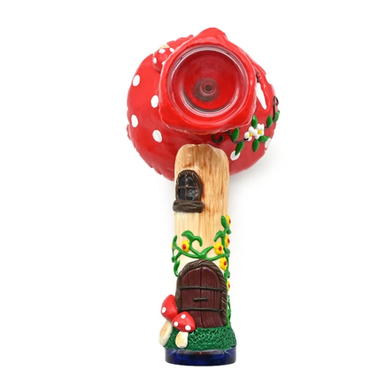 2025 Hot Sale Artistic Glass Smoking Hand Pipe Hand Glass Tobacco Pipe