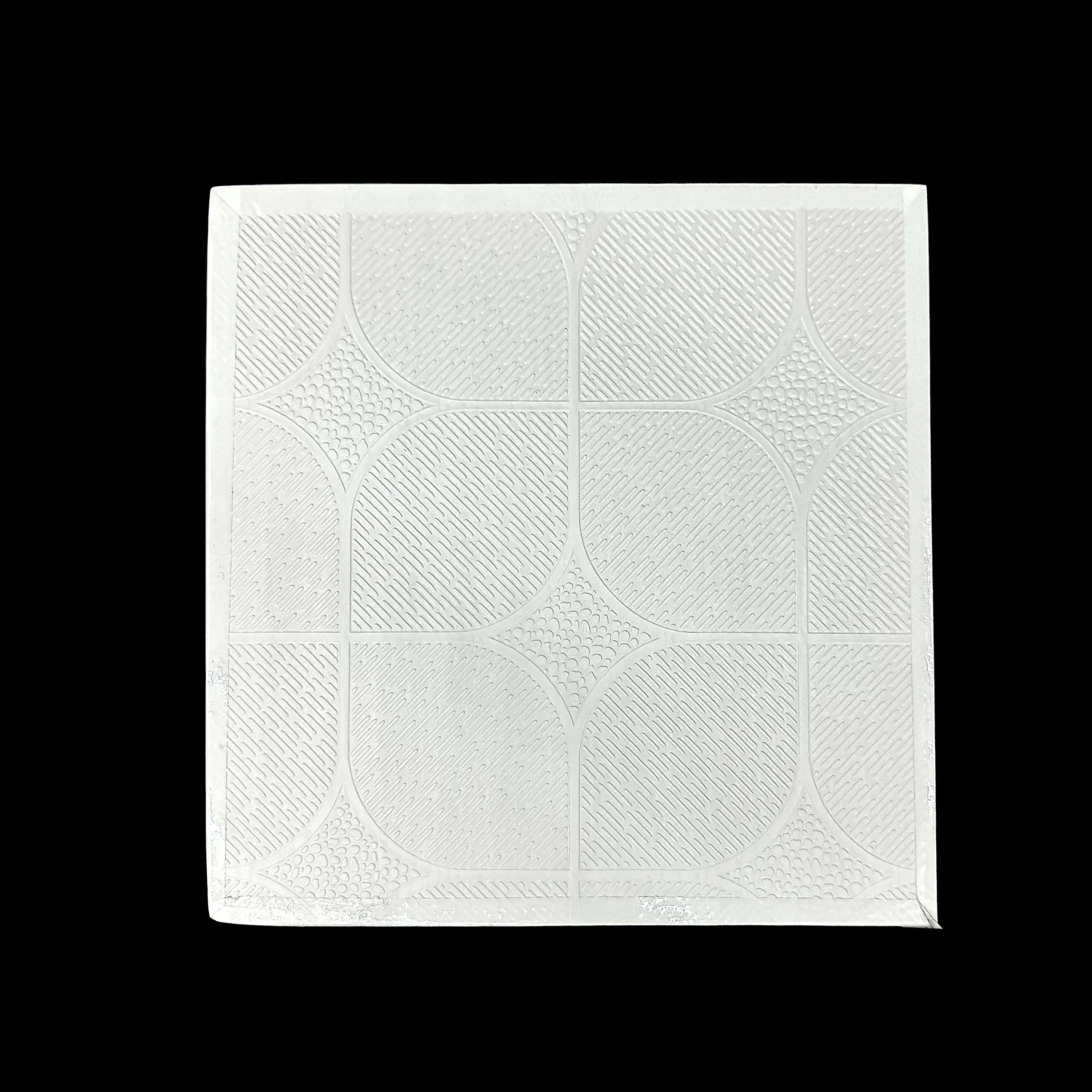 Durable 2X2 Decorative Interior PVC Gypsum False Ceiling Cleanable Ceiling Tile