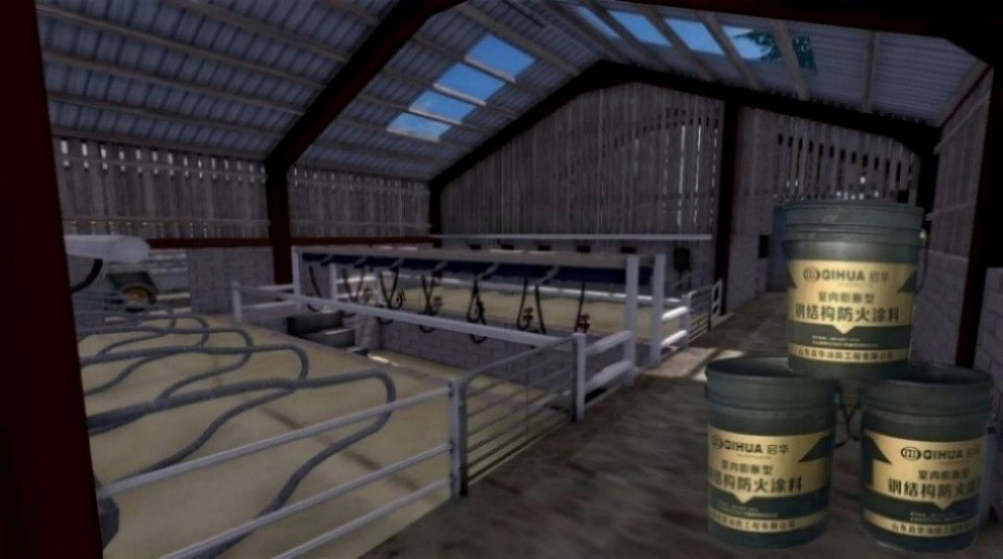 Guaranteed High-Build Secure Good Decorative Effect Fireproofing Solution