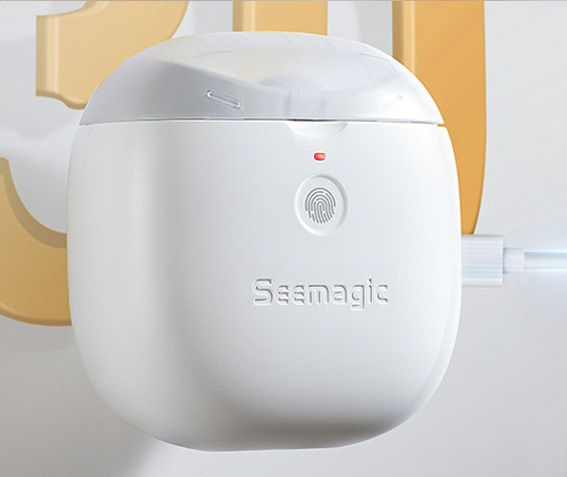 Electric Automatic Nail Clipper with Light & 2 Speeds Fingernail Cutter and File 2 in 1 Design, Nail Scraps Storage USB Rechargeable Safety Fingernail Trimmer