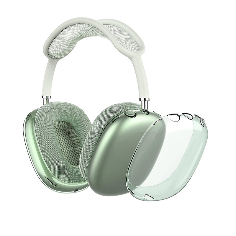 Чехол для AirPods Max с логотипом, прозрачный