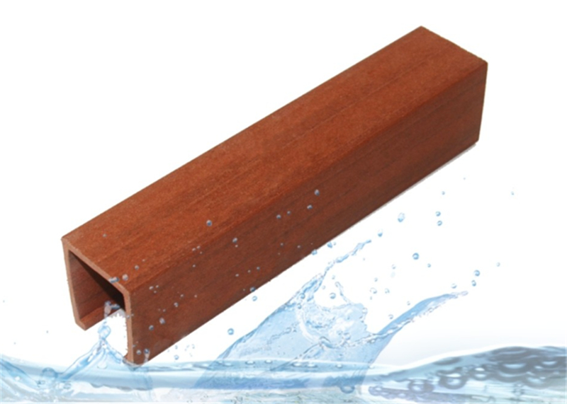 Ecological Wood PVC Ceiling Panels, PVC Decorative Ceiling Tiles / Tube / Strip