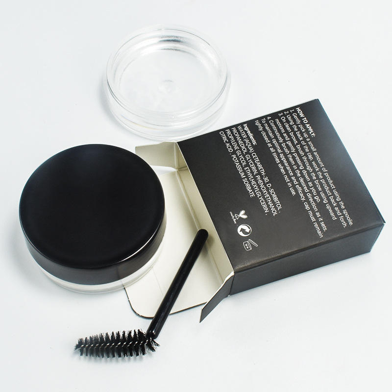 Long Lasting Brow Soap Make Your Own Logo Eyebrow Styling Soap with Brush