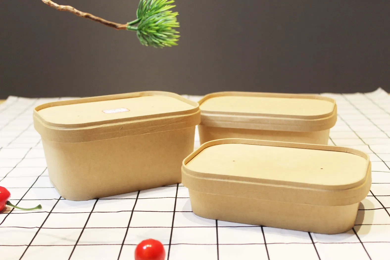 Square Container Rectanglar Box Oval Box and Container 500ml 750ml 1000ml