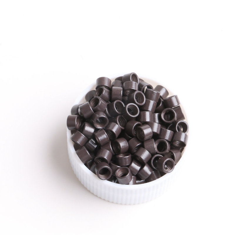 Микро-кольца для наращивания волос с винтом