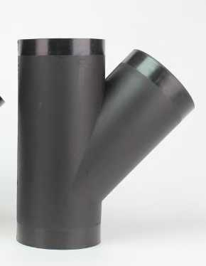 Durable HDPE Electrofusion Fittings Siphon Drainage System