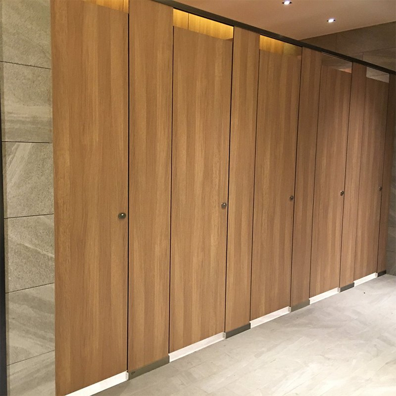 Waterproof Phenolic Compact Toilet Partition Stall for Public Area