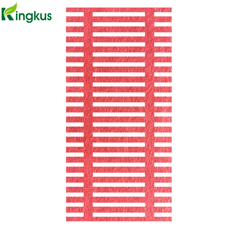 Polyester Fiber Carved Acoustic Panel Engrave Wall Panels for Office Partition