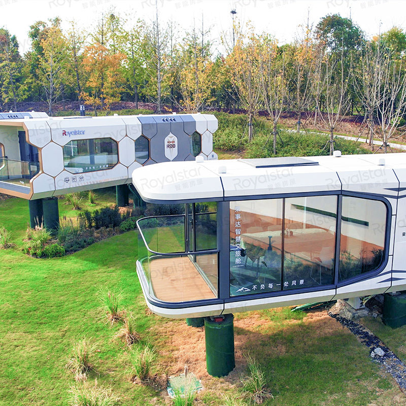 Portable Foldable Space Capsule House R38 Office Hotel Chalet Deluxe Camp Module Room Moveable Water Proof