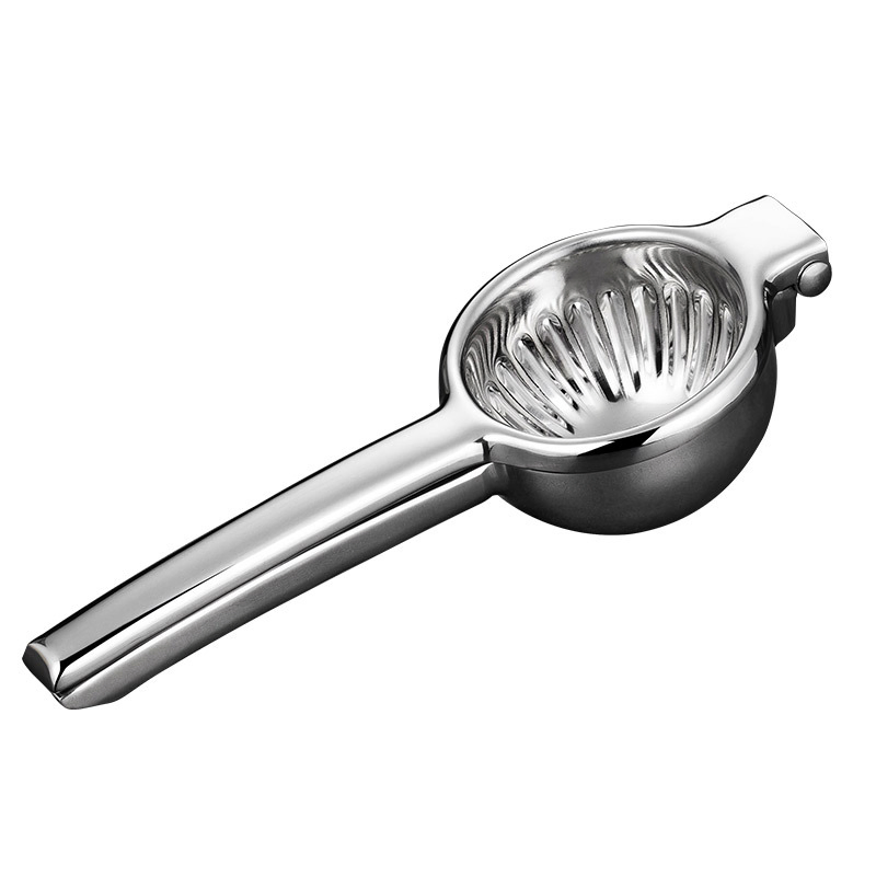 Stainless Steel Manual Lemon Lime Squeezer with Silicone Handles Portable Press Juicer Squeezer Lemon
