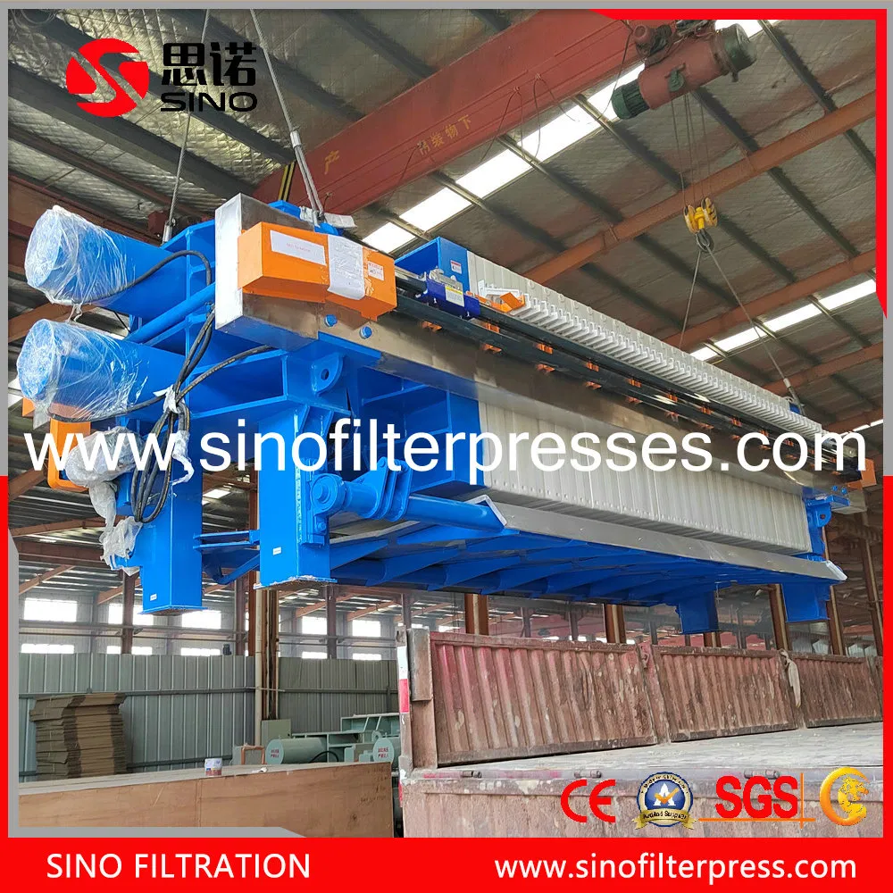 Мембранный фильтр-пресс XMGZ 70/1000 для обезвоживания осадка