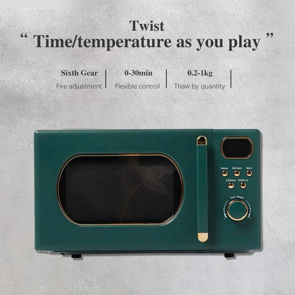 Hot Sale 20L Portable Magnetron Microwave Oven for Home Kitchen