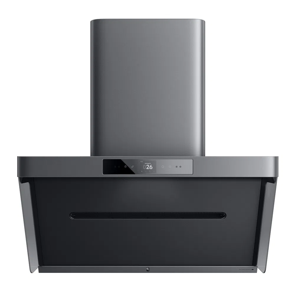 P1 6-Level Airflow Control Modern Range Hood Above Multi-Burner Cooktops