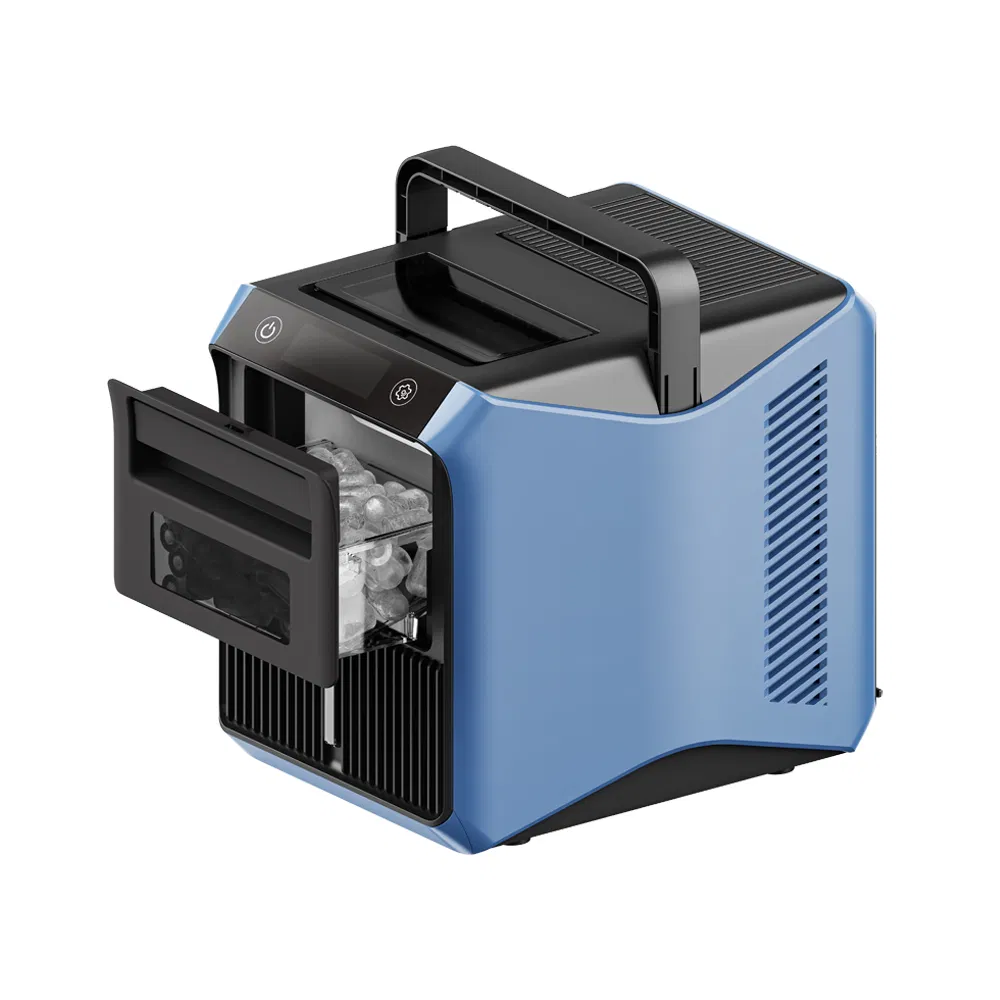 Mini Ice Maker Battery Powered Portable Countertop Ice Maker 12V 24V 220V for Truck Travel