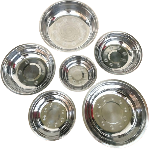 Functional Stainless Steel Bowls and Basins with Electroplating Options