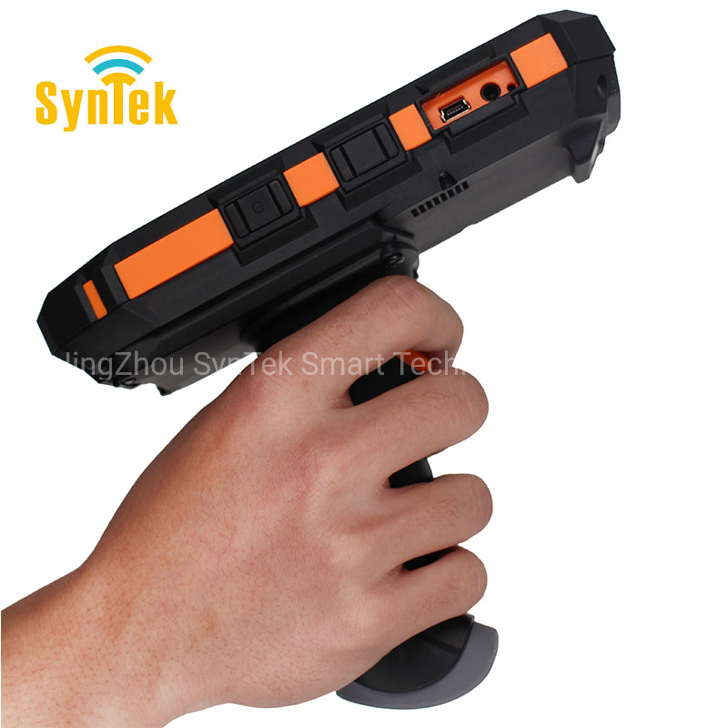 Industrial Android Tablet PC Bluetooth 5m Long Range Active Handheld UHF RFID Reader and Writer