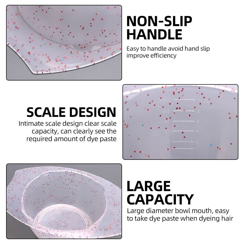 Professional Hair Salon Equipment Dye Bowls Coloring Dyeing Bowl for Hairdresser