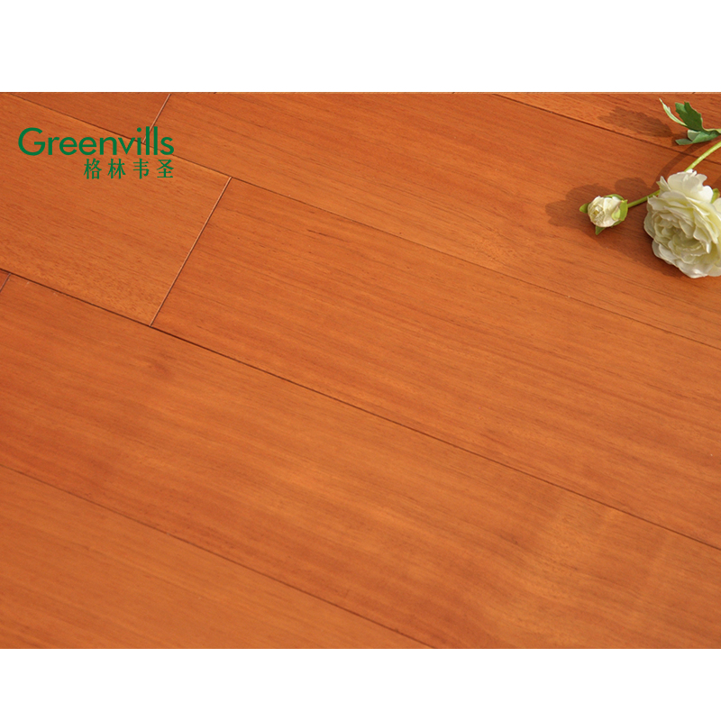 910X122X18mm New Arrival Teak Color Taun Wood Flooring Parquet Teak Solid Hard Wood Flooring Smooth Hardwood Flooring