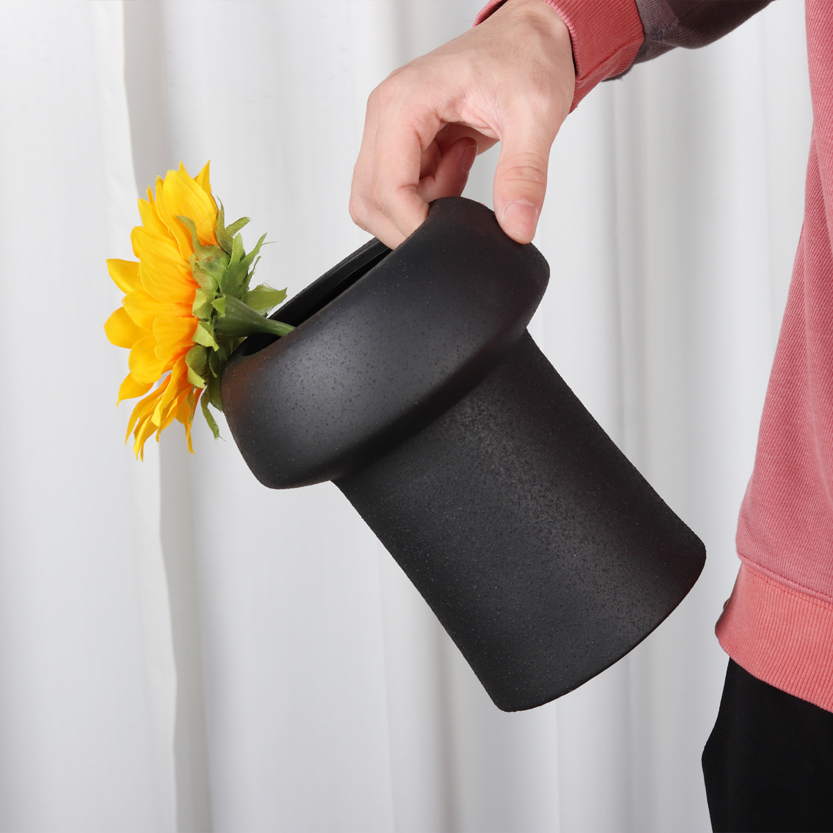 Горшки керамические стекловолокно нордические с отверстием