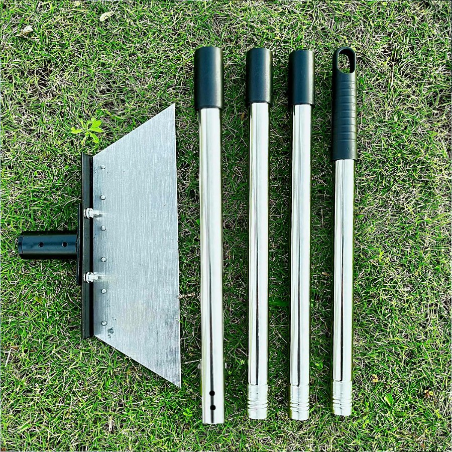 1.2m Sturdy Metal Spade Shovel for Ice Snow and Farm Animal Waste