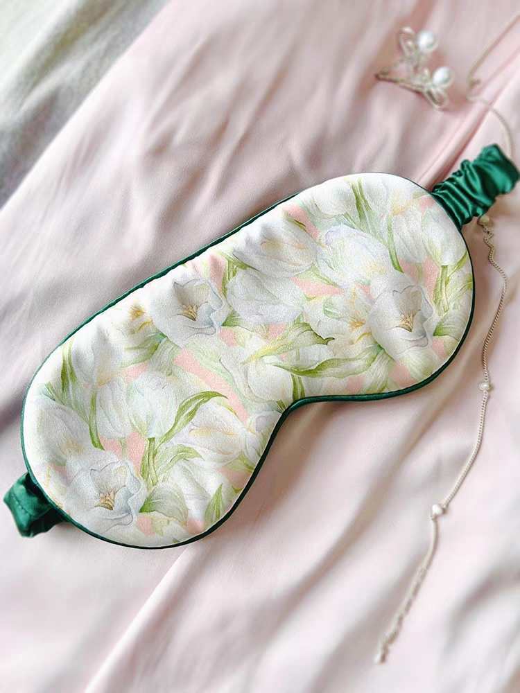 Double Side Mulberry Silk Eyemask Breathable Skin-Friendly