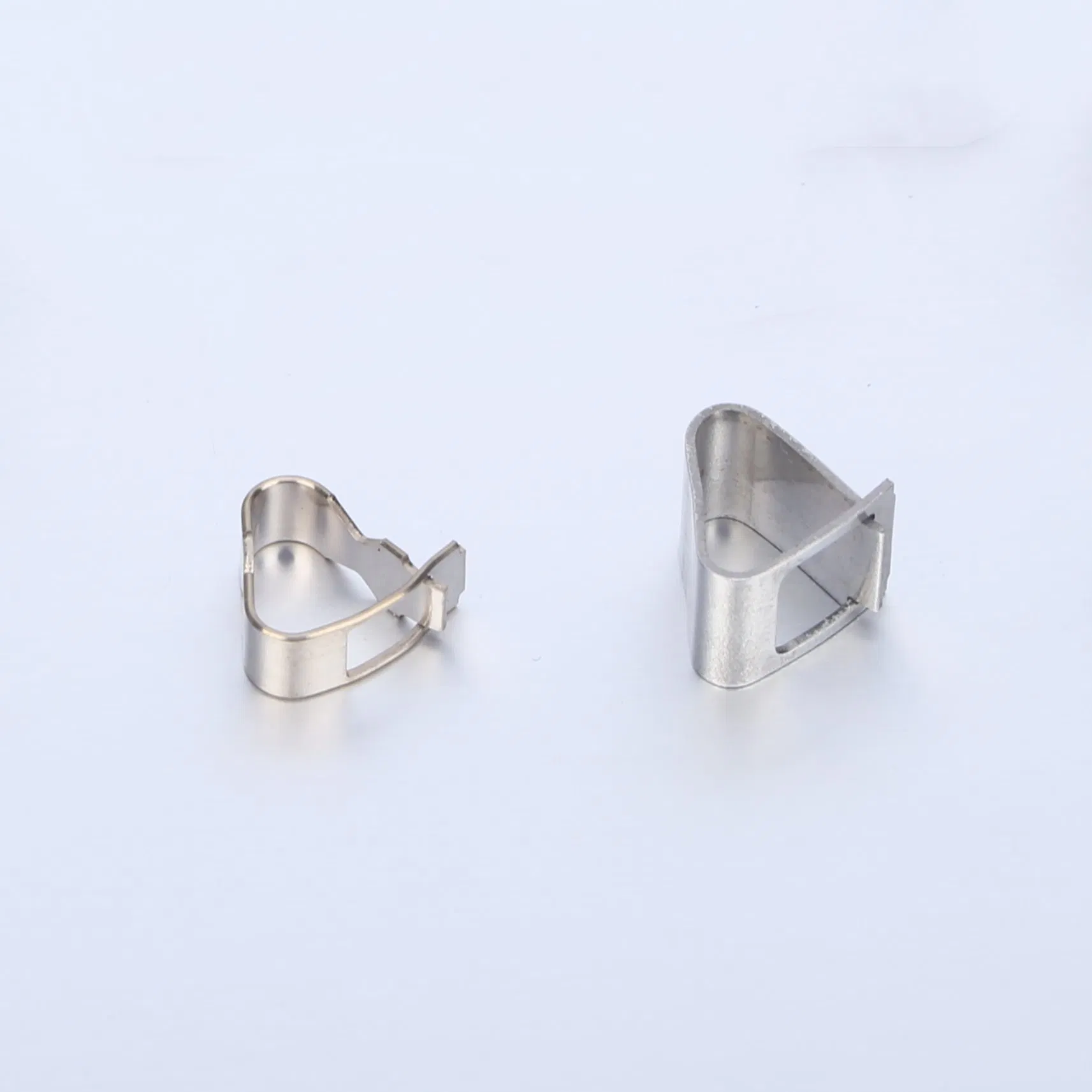 Customized V Shape Spring Loaded Button, Spring Clip with