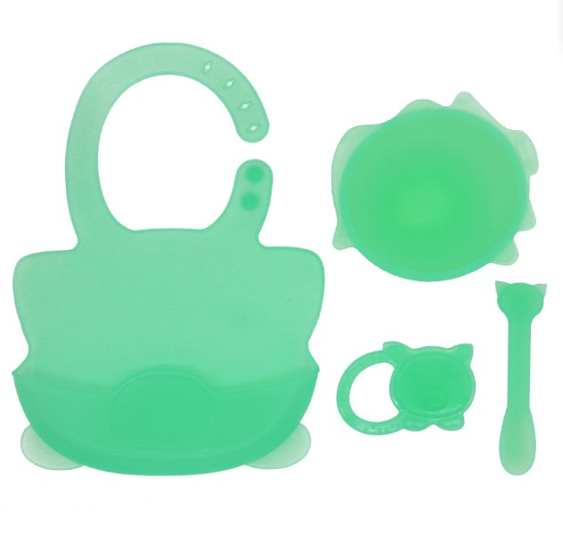 New Product Custom Divided Baby Feeding Bowls and Dishes Silicone Suction Meal Plate