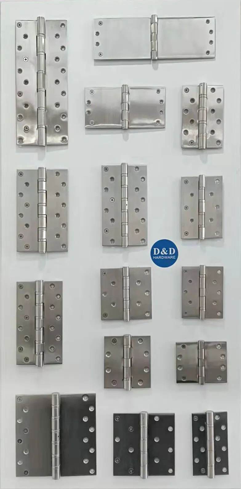 S/Steel One Round Corner One Square Corner Wooden Door Hinge Butt Hinges